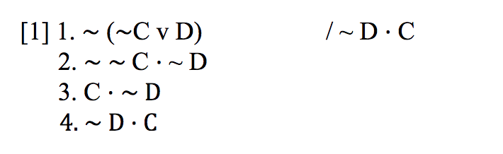 help with logic homework