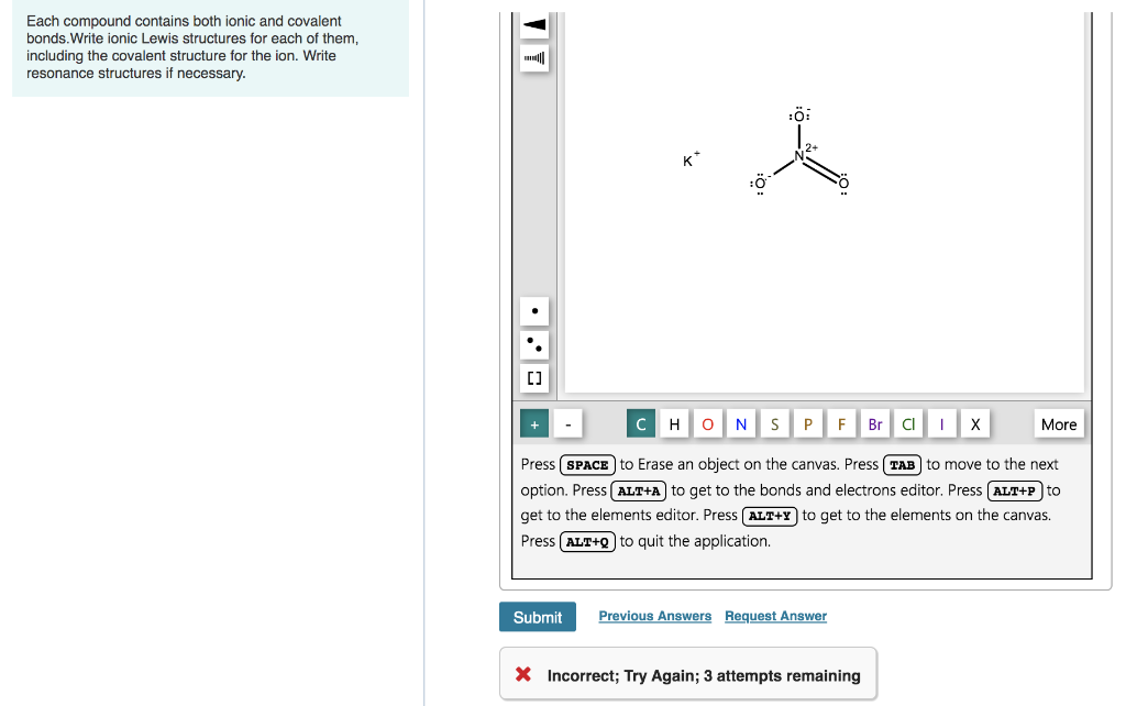 Solved KNO3 Draw the Lewis dot structure for KNO3. Include | Chegg.com