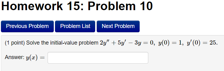 Solved Homework 15: Problem 10 Previous Problem Problem List | Chegg.com