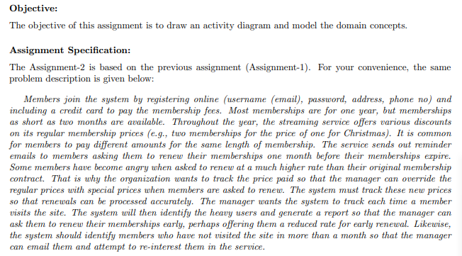 objective of assignment model