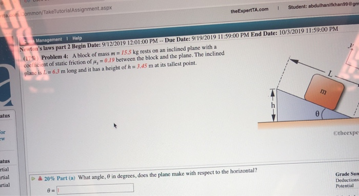 Solved Mon Taketutorialassignment Aspx Theexpertta Com St Chegg Com