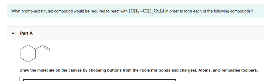 What bromo-substituted compound would be required to | Chegg.com