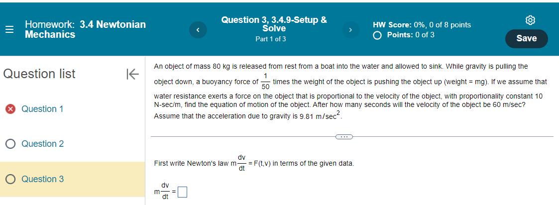 Solved Question list K Question 1 Question 2 Question 3 An | Chegg.com
