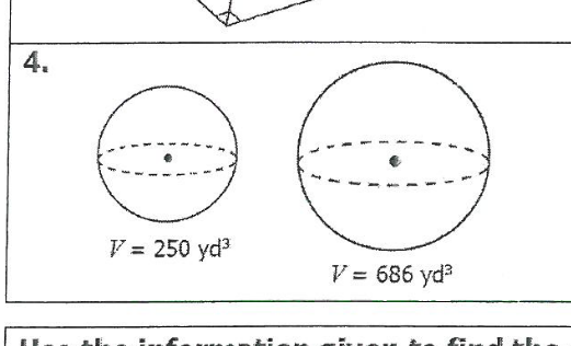 Solved 12.8 A Homework Check: Similar Solids POSS #4. The | Chegg.com