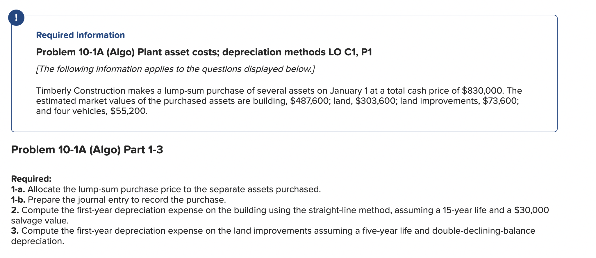 [Solved] ! Required information Problem 101A (Algo) Plant
