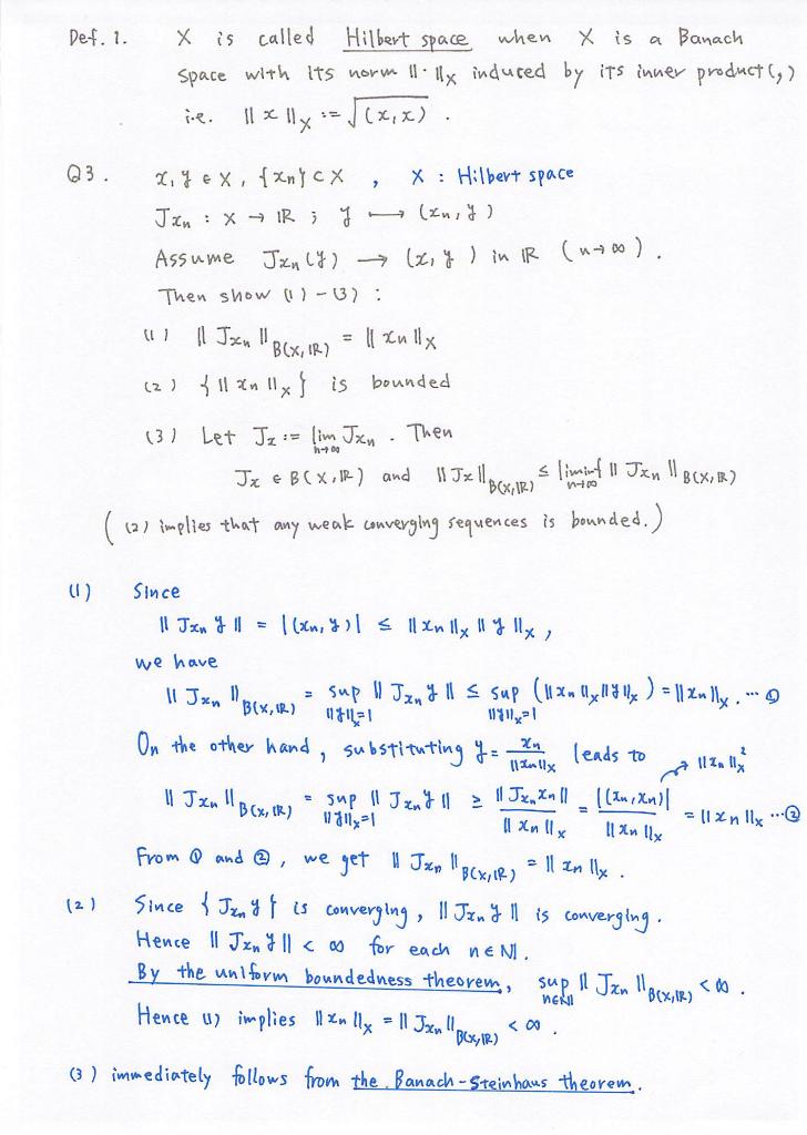 Solved Please improve the solution of Q3 or express it in | Chegg.com