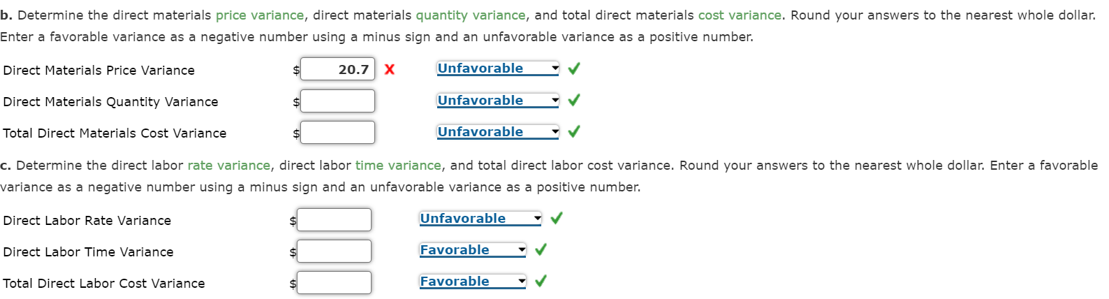 Solved Direct Materials and Direct Labor Variance Analysis | Chegg.com