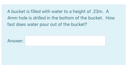 how would you find the volume of an object that floats