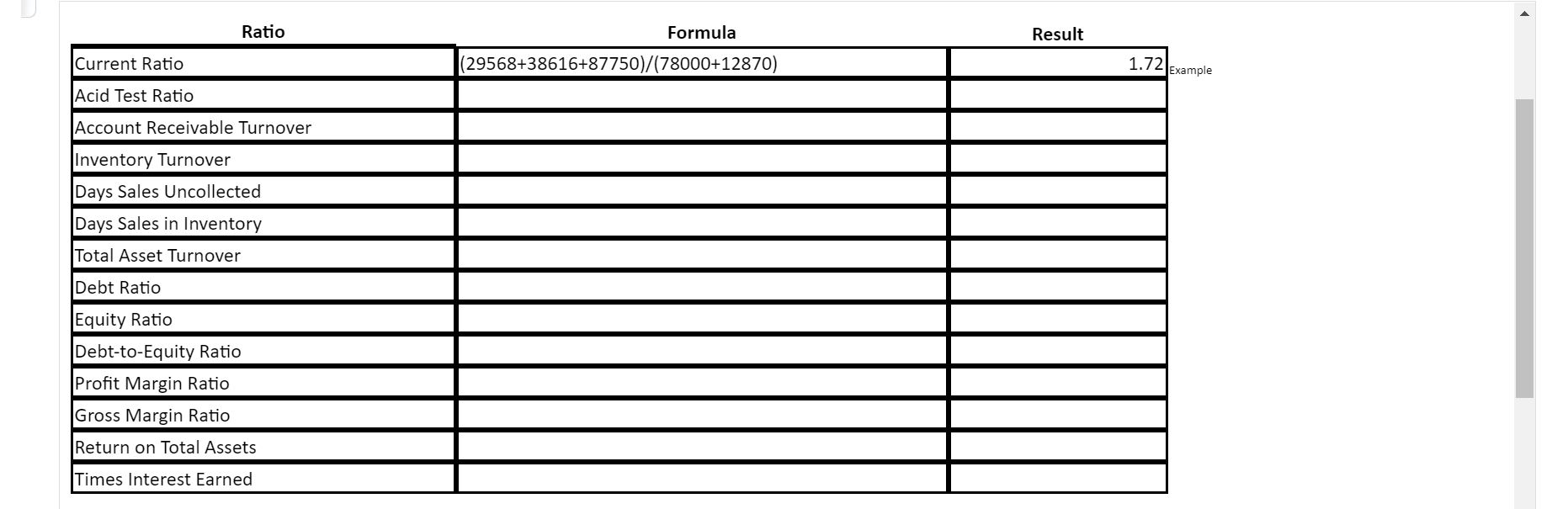 Solved Brookstone Company Balance Sheets For the Period Chegg