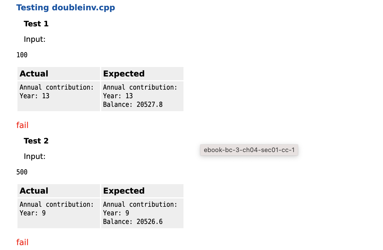 Solved In C++ Suppose we add a fixed amount of money into | Chegg.com