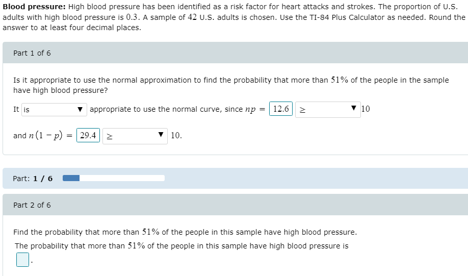 Solved Blood Pressure: High Blood Pressure Has Been | Chegg.com