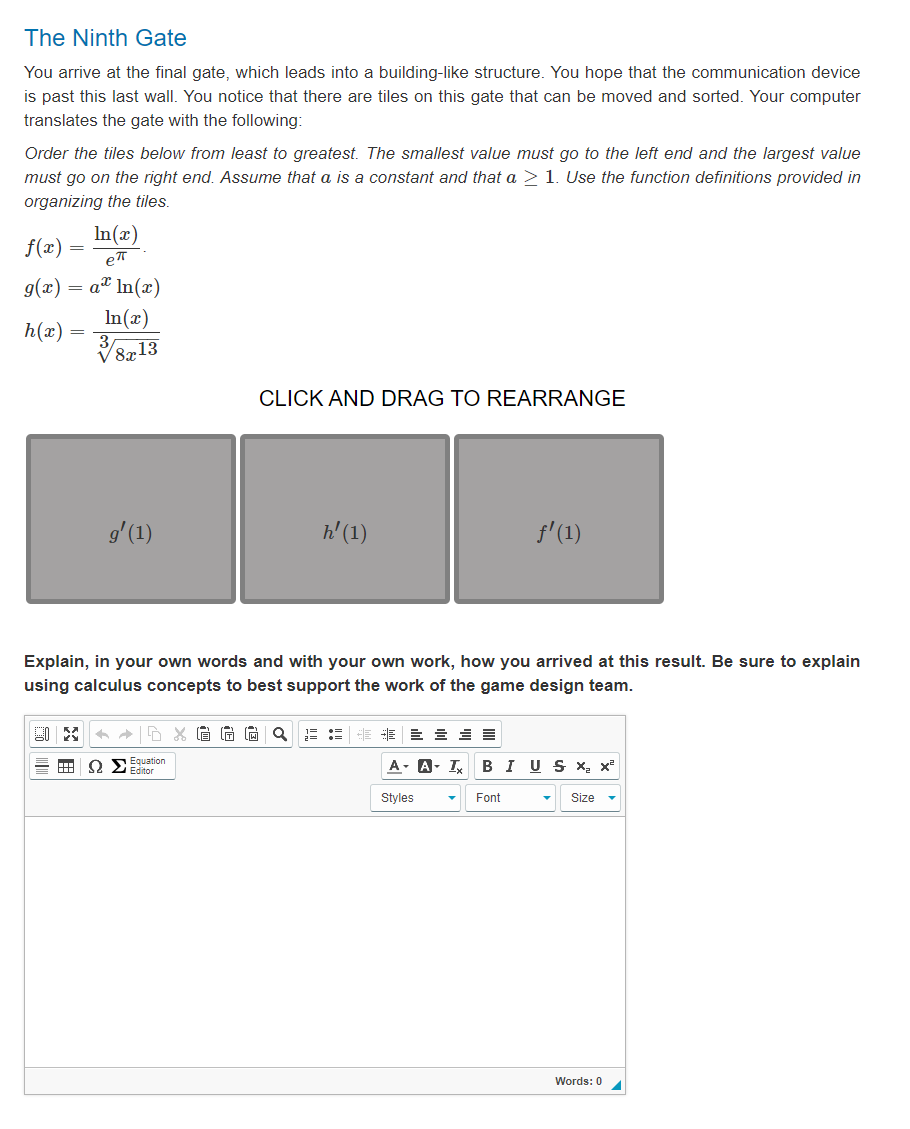 Solved You arrive at the final gate, which leads into a | Chegg.com
