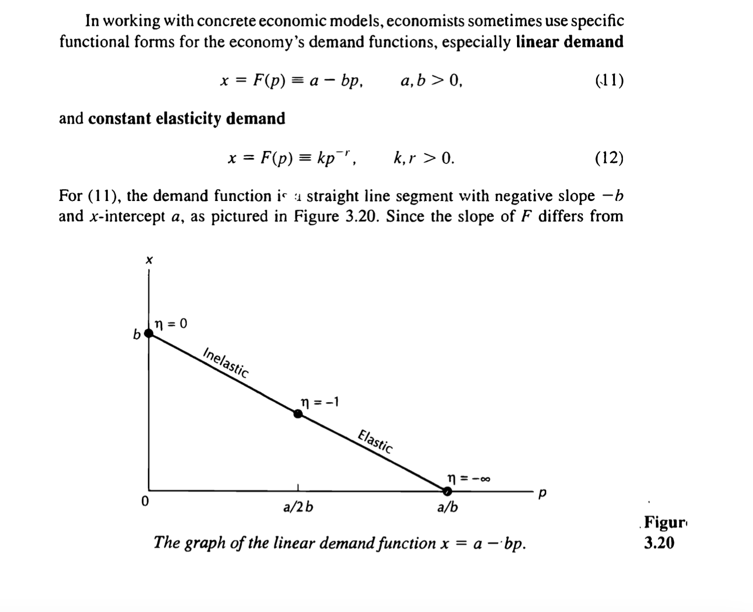 Solved 3.18 Prove that the point elasticity is -1 exactly at | Chegg.com