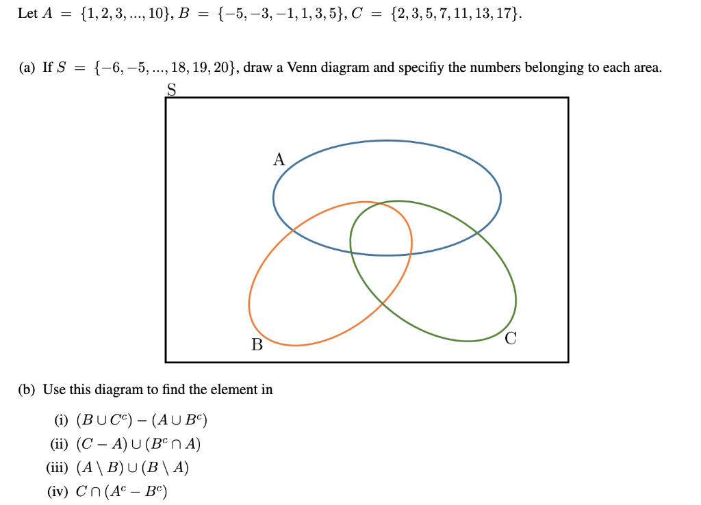 Solved 2) Please Solve Full Question (a-b Including Subsets | Chegg.com