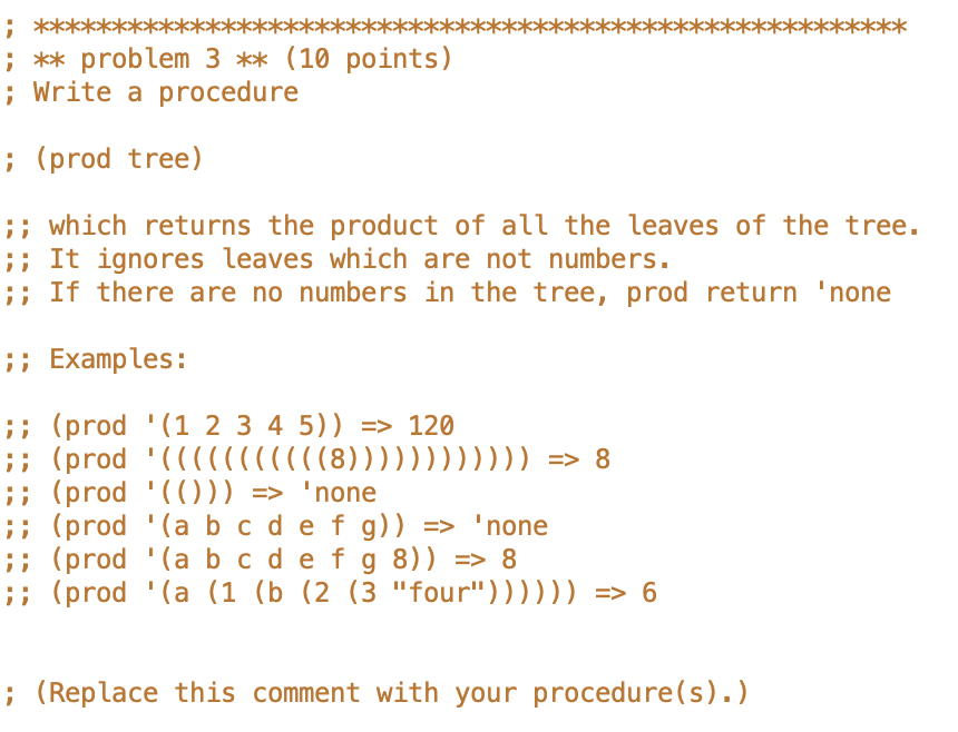 Solved ; ***** ; ** problem 3 ** (10 points) ; Write a | Chegg.com