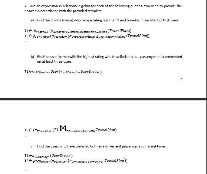 Solved In this assignment, you are required to write SQL | Chegg.com