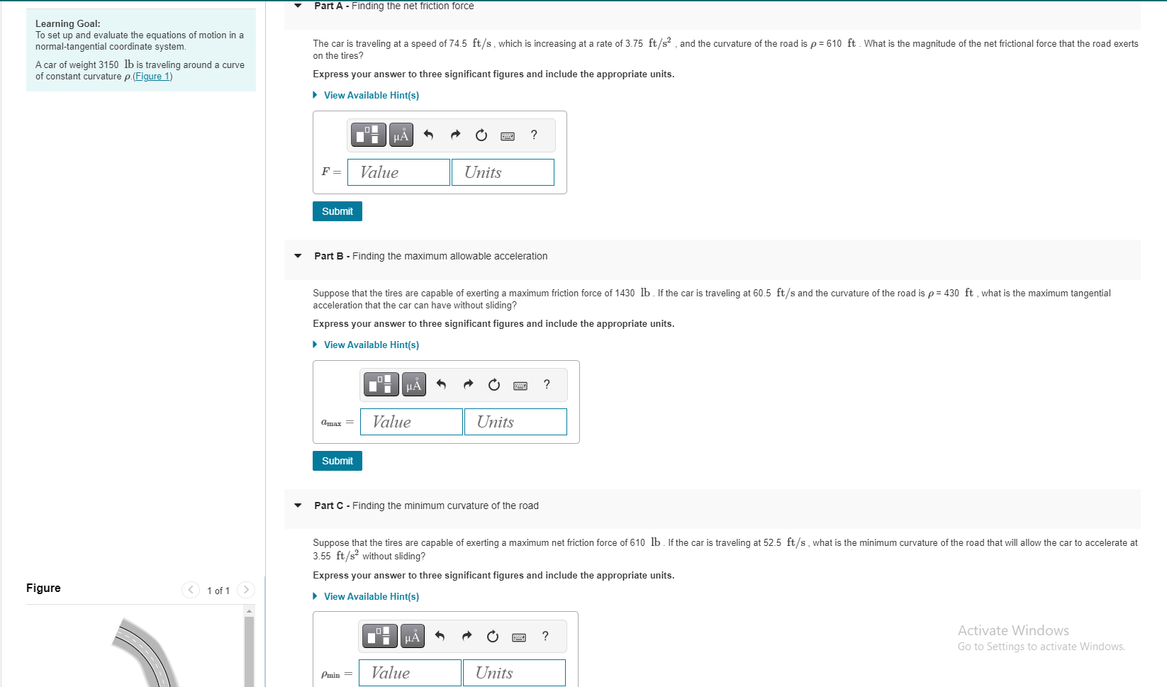 Solved Learning Goal: To set up and evaluate the equations | Chegg.com