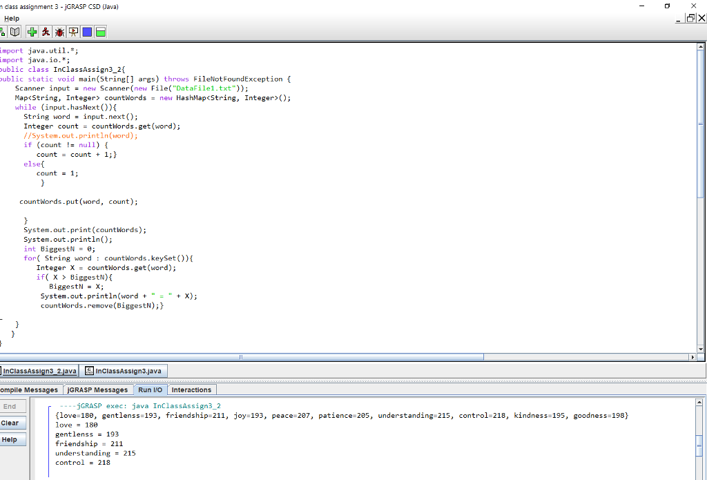 Solved Java Help. I could do the count the number of | Chegg.com
