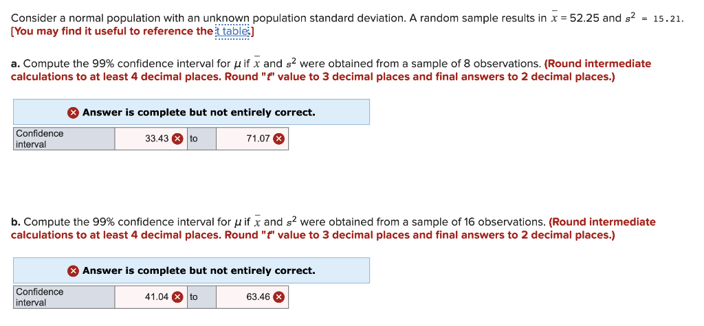 Solved Consider a normal population with an unknown | Chegg.com