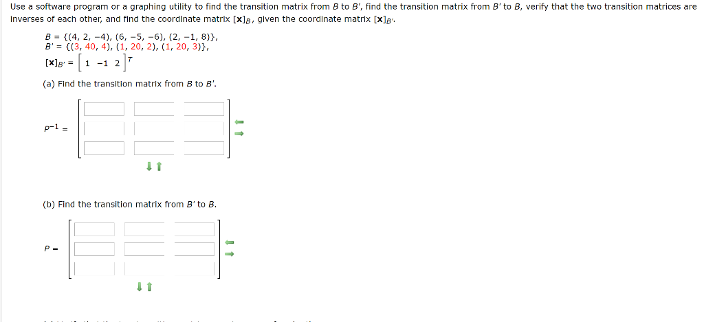 Solved Consider The Following. B = {(5,-2, -8), (-2, 1, 4), | Chegg.com