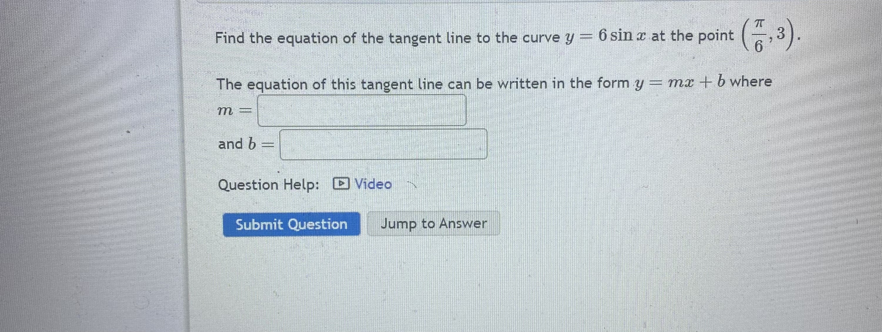 Solved Find the equation of the tangent line to the curve | Chegg.com