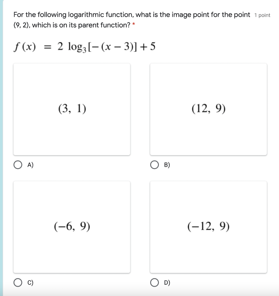 solved-for-the-following-logarithmic-function-what-is-the-chegg