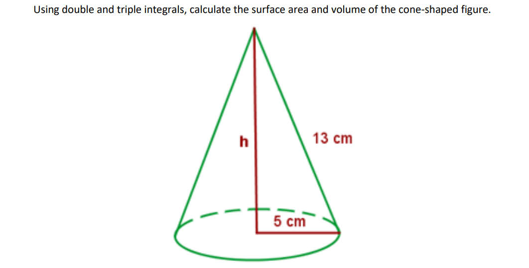 Solved Using double and triple integrals, calculate the | Chegg.com