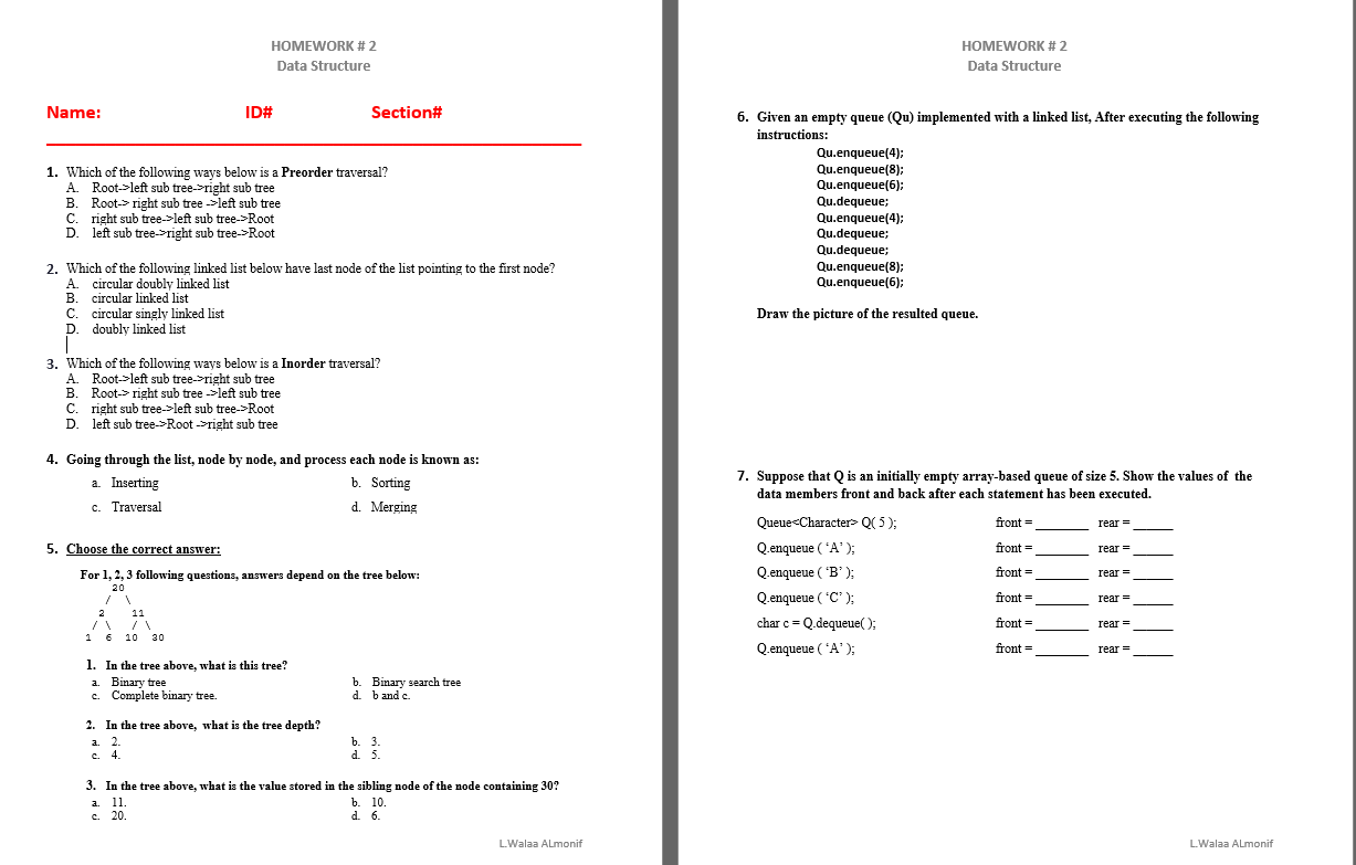 homework 2 data types and arithmetic