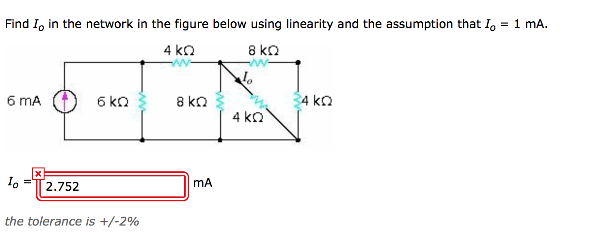 Solved Find I, in the network in the figure below using | Chegg.com