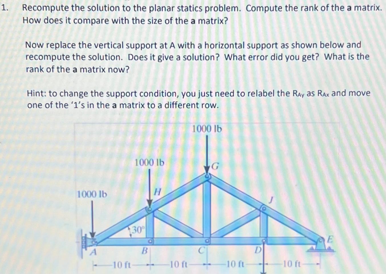 matlab compute the determinant of matrix