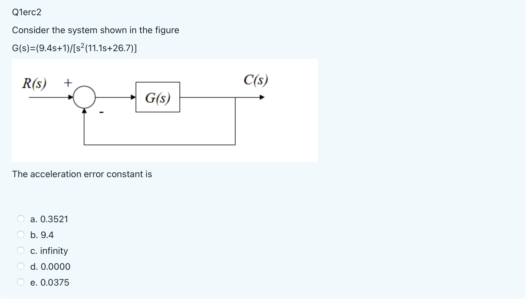 Solved Q1erc2 Consider The System Shown In The Figure | Chegg.com