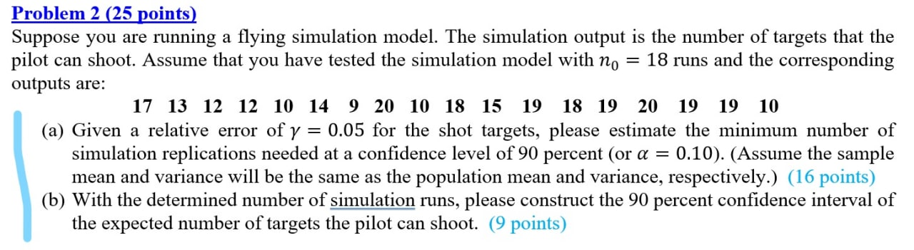 Solved Problem 2 (25 points) Suppose you are running a | Chegg.com