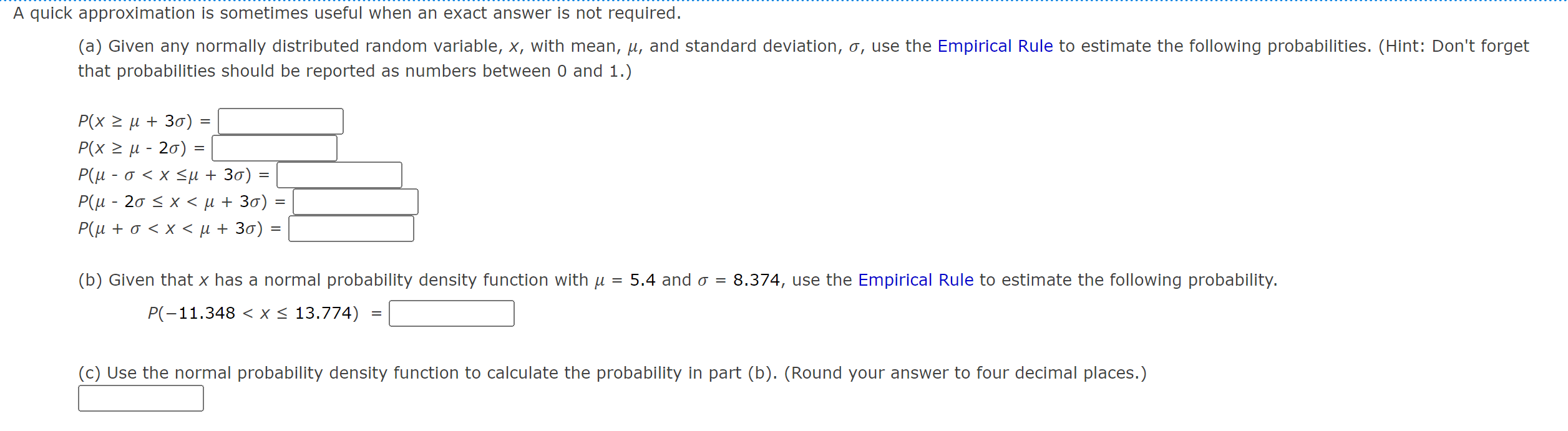 Solved A quick approximation is sometimes useful when an | Chegg.com