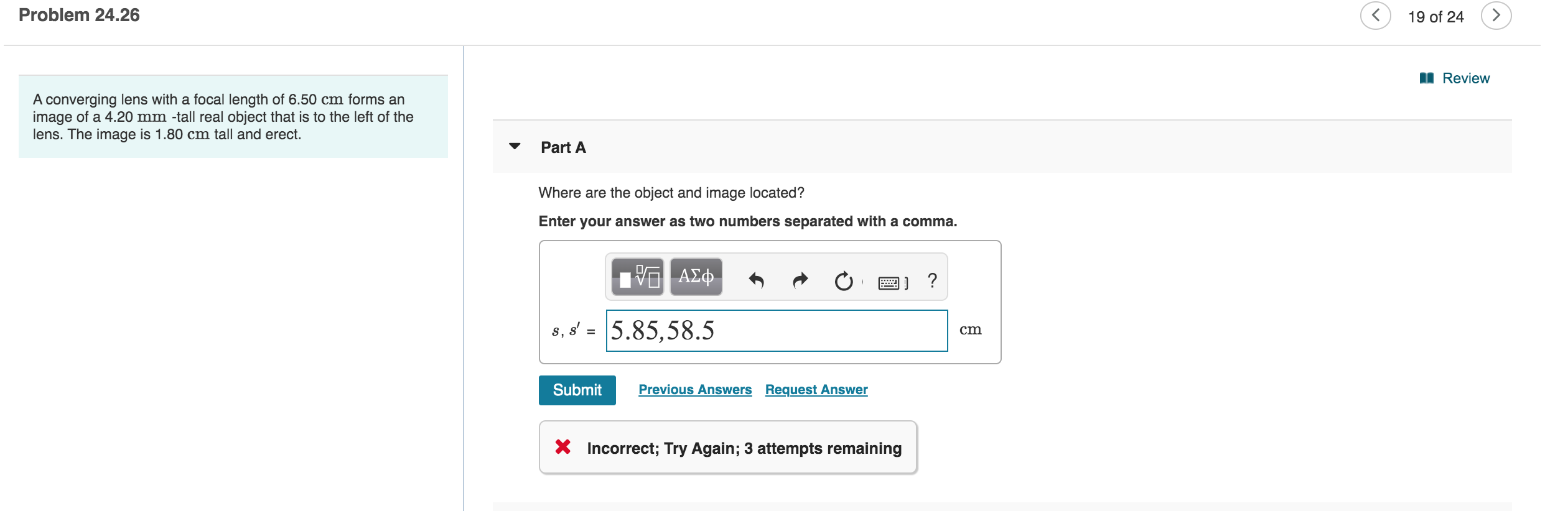 Solved Hello ive been kinda stuck on this problem if you | Chegg.com