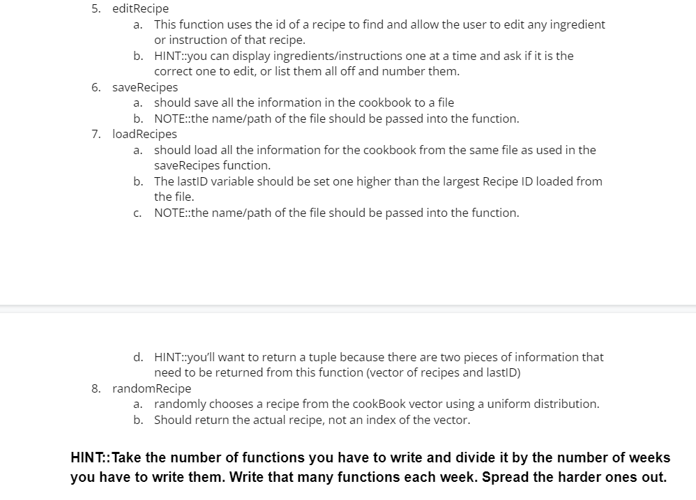Solved Please use C++ and explain your code, code it for a | Chegg.com