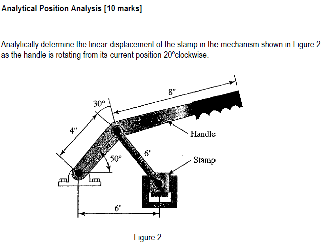 Solved Analytical Position Analysis [10 marks] Analytically | Chegg.com