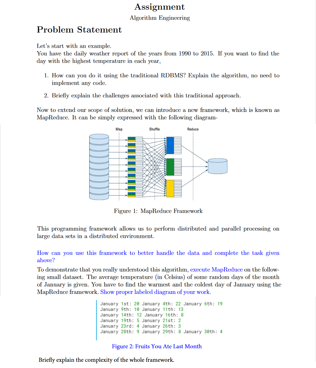 algorithm assignment statement