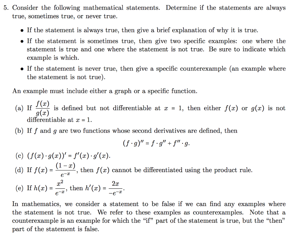 solved-5-consider-the-following-mathematical-statements-chegg