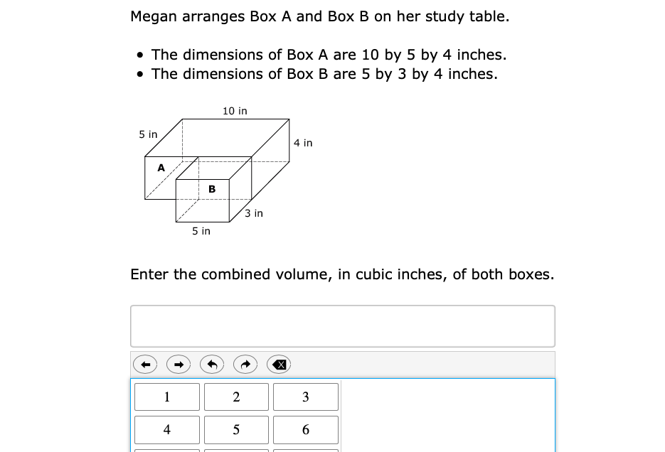 Solved Megan arranges Box A and Box B on her study table. •