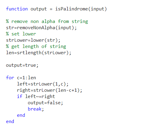 Solved I am having trouble getting my code for identifying | Chegg.com