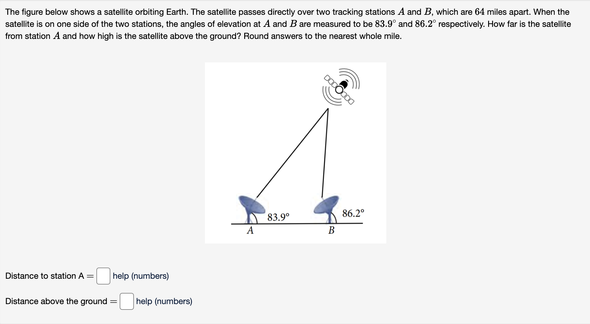 Solved The figure below shows a satellite orbiting Earth. | Chegg.com