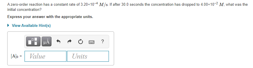 Solved The rate constant for a certain reaction is k = | Chegg.com