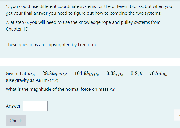 Solved This is a Dynamics class problem for mechanical | Chegg.com
