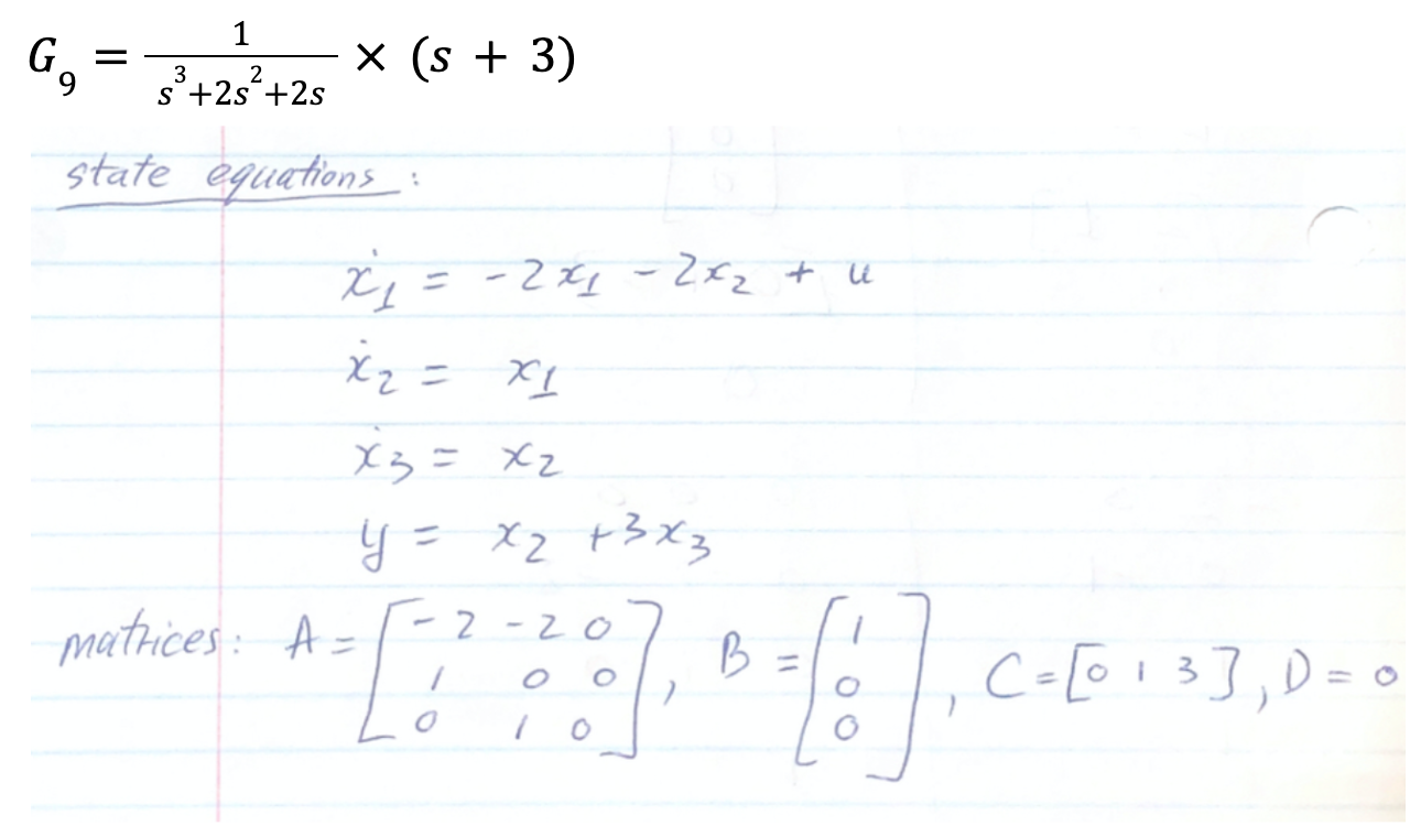Solved 25s 50 S 10 G State Equations X 10x4 Tu Chegg Com
