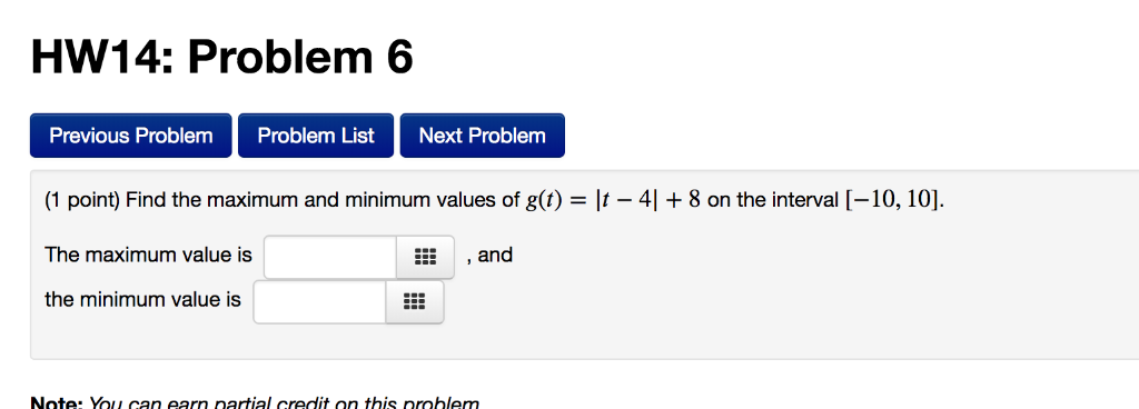 Solved HW14: Problem 5 Previous Problem Problem List Next | Chegg.com