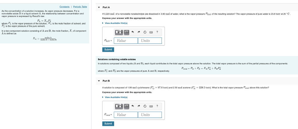 Solved As the concentration of a solution increases, its | Chegg.com