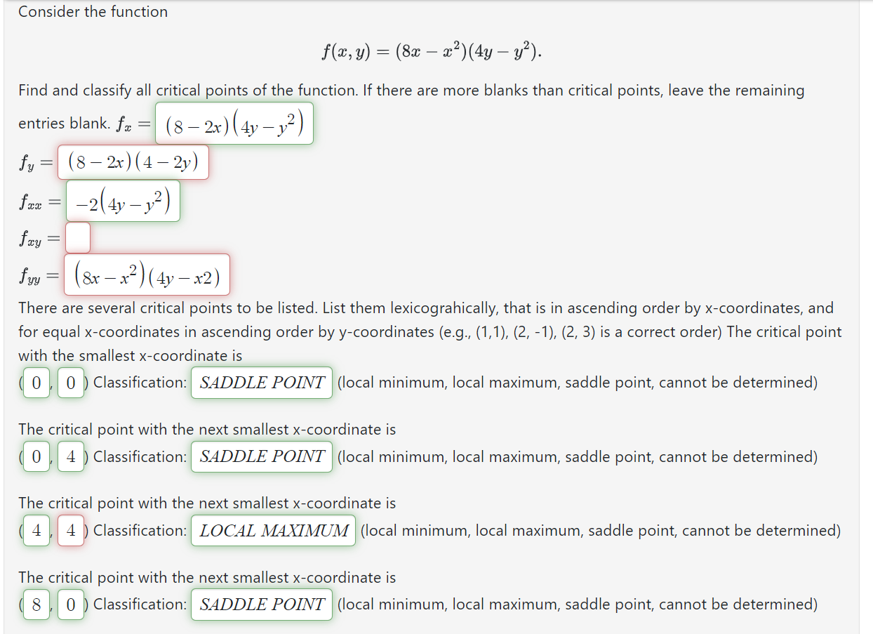 solved-consider-the-function-f-x-y-8x-x2-4y-y2-find-and-chegg