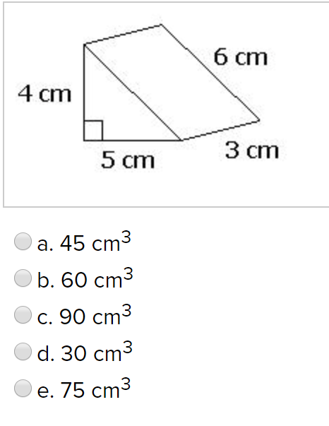 4 cm 5 cm 6 cm