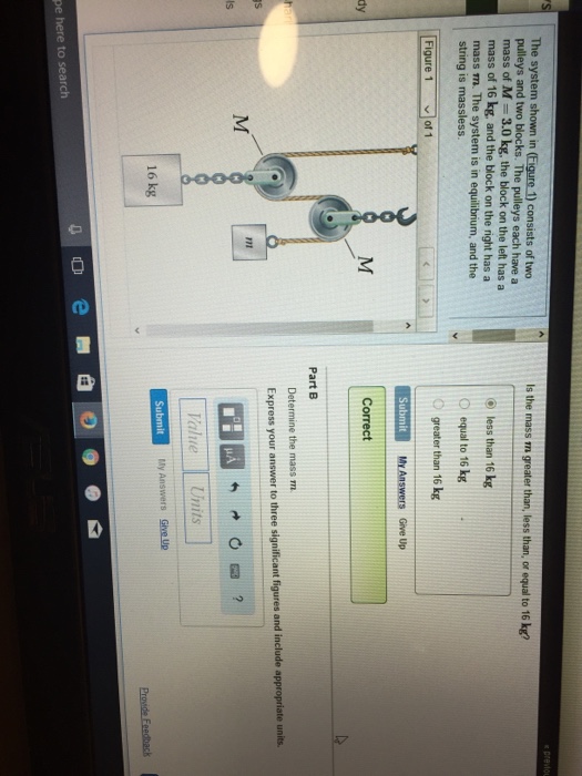 Solved The system shown in (Figure 1) consists of two | Chegg.com