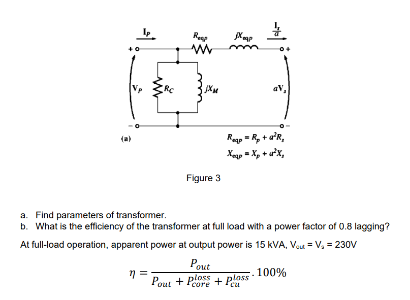 Solved P3 25 Points A 15 Kva 2300 230 V Transformer Is To